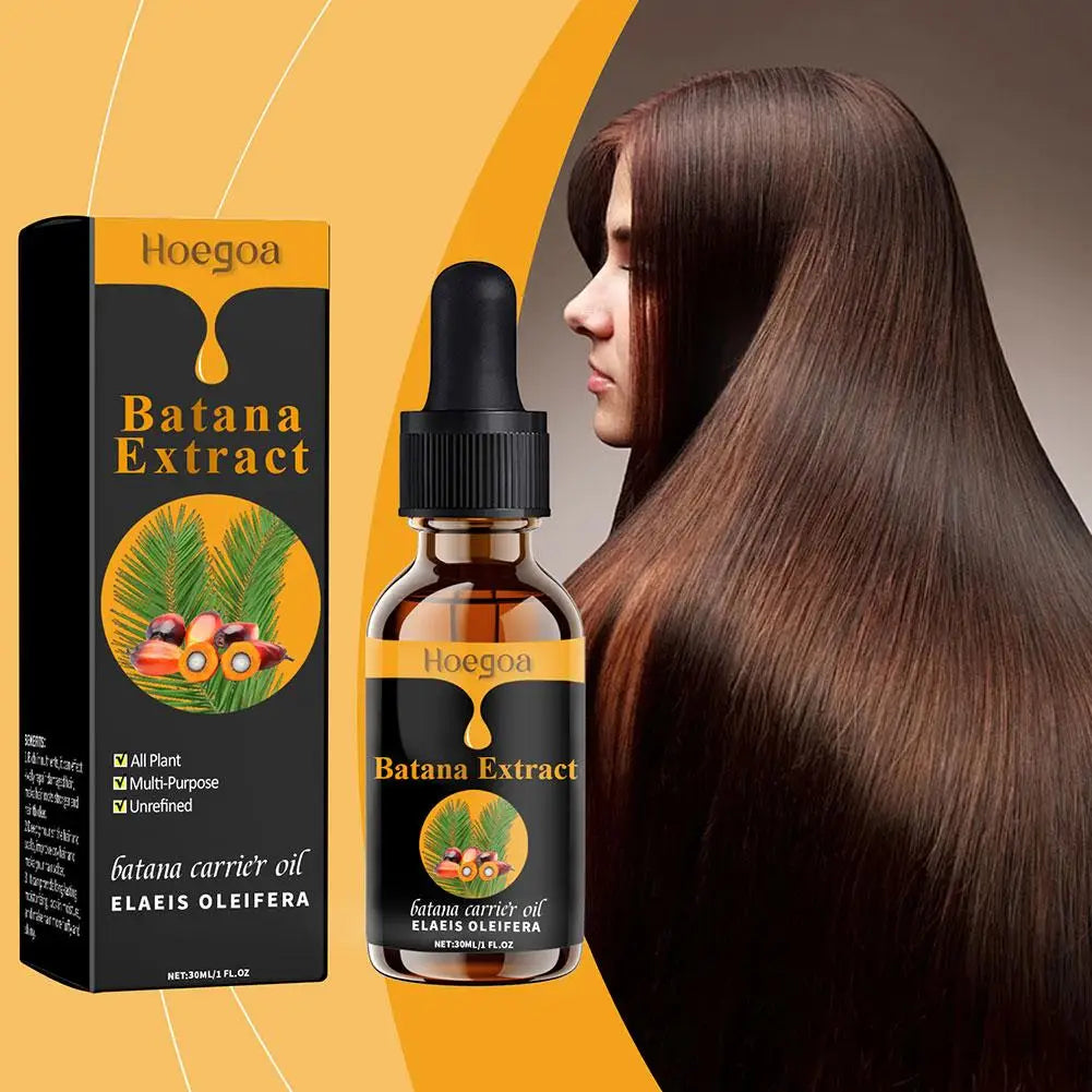 Batana Oil for Hair Growth Deep Nourishing Hydrating Hair Repair Treatment Moisturizing Scalp Care Softening Essence Haircare - NamafadStore