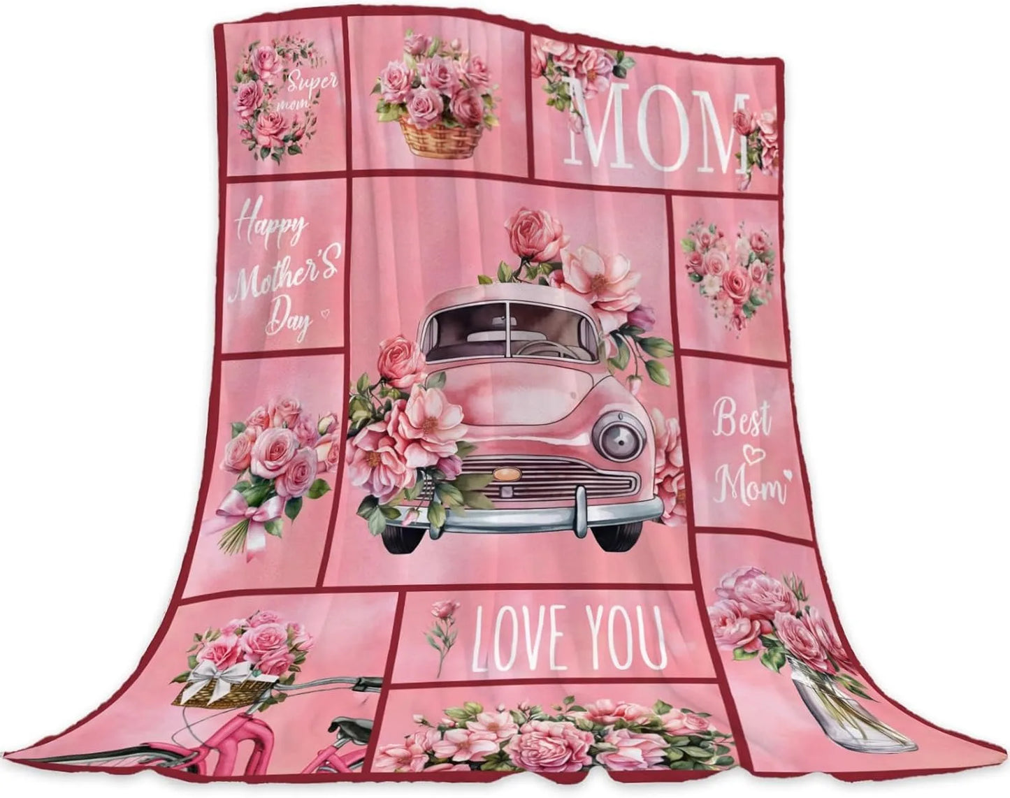 Best Mom Ever Blanket – “Remember I Love You Mum” Gift for Mom