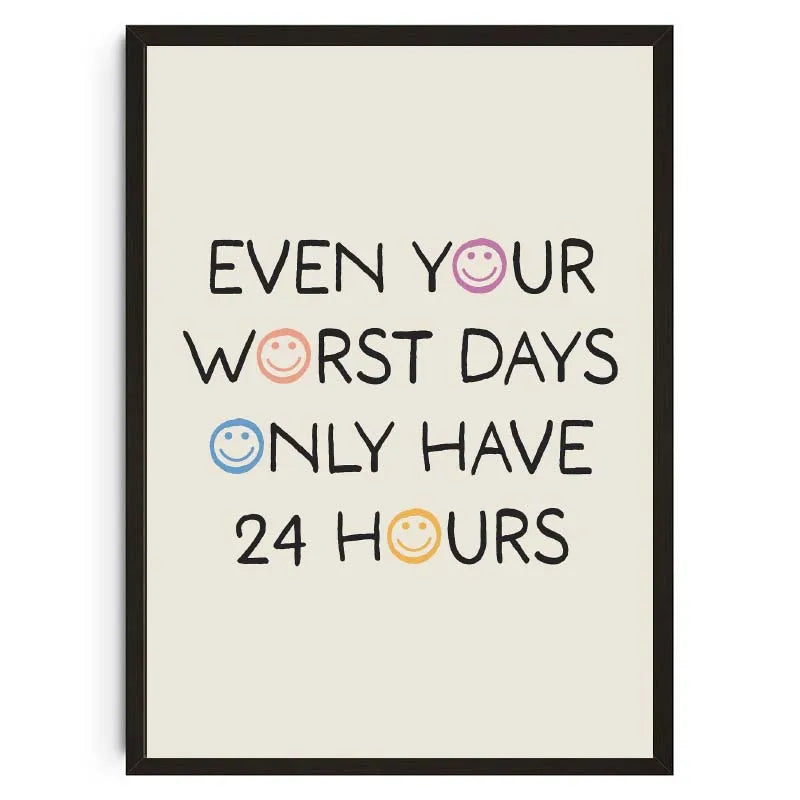 Be Kind to your mind Mental Health Psychology Wall Art Canvas Posters Quotes Prints Wall Picture for Therapy Office Decor