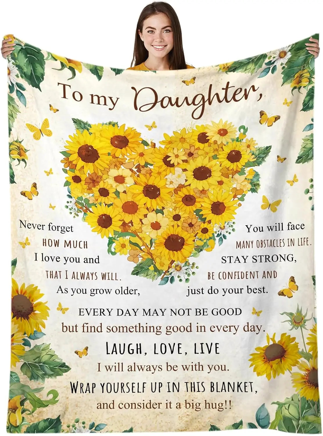 Daughter-in-Law Blanket from Mom – Heartfelt Mother’s Day Gift for Daughter