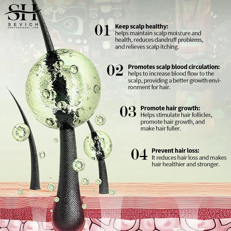 Ayurvedic Hair Growth Oil India Adivasi Organic Hair Growth Serum Anti Hair Loss Fast Regrowth Thicken Oils Hair Growth Products - NamafadStore