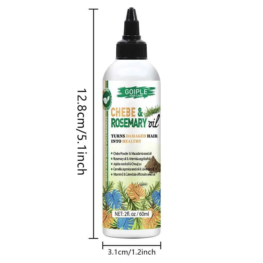 GOIPLE Chebe & Rosemary Essential Oil Moisturizing and Nourishing Hair Product Promote Healthy Hair Oil Smooth Shiny Conditioner