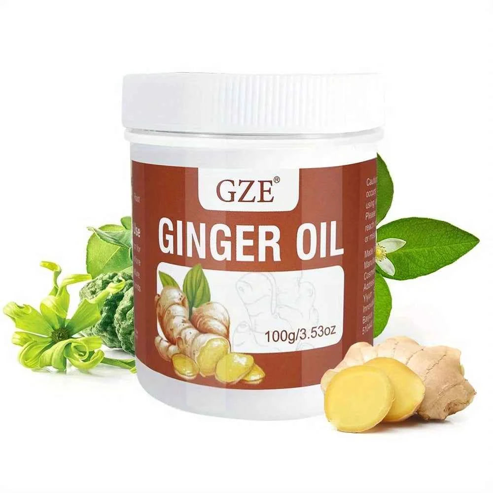 GZE Ginger Hair Oil, for longer, Fuller & Healthier Hair, Moisturizing - NamafadStore