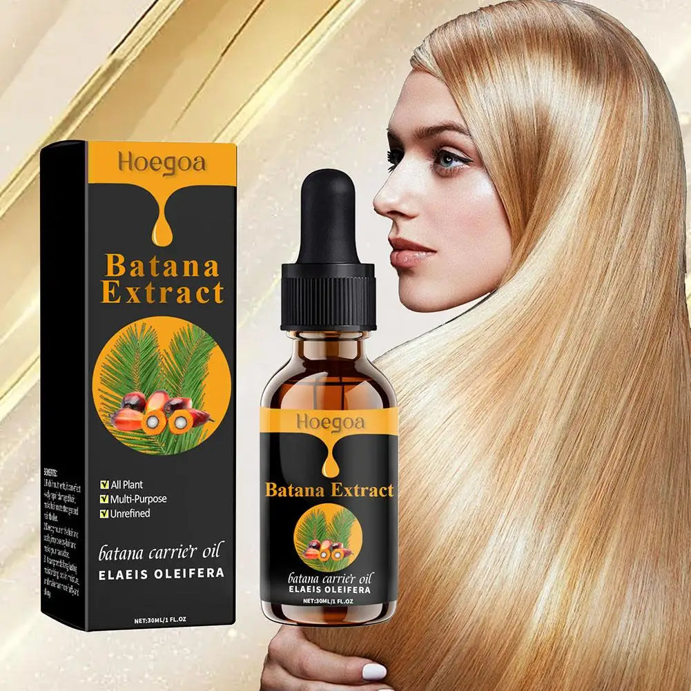 Batana Oil for Hair Growth Deep Nourishing Hydrating Hair Repair Treatment Moisturizing Scalp Care Softening Essence Haircare - NamafadStore