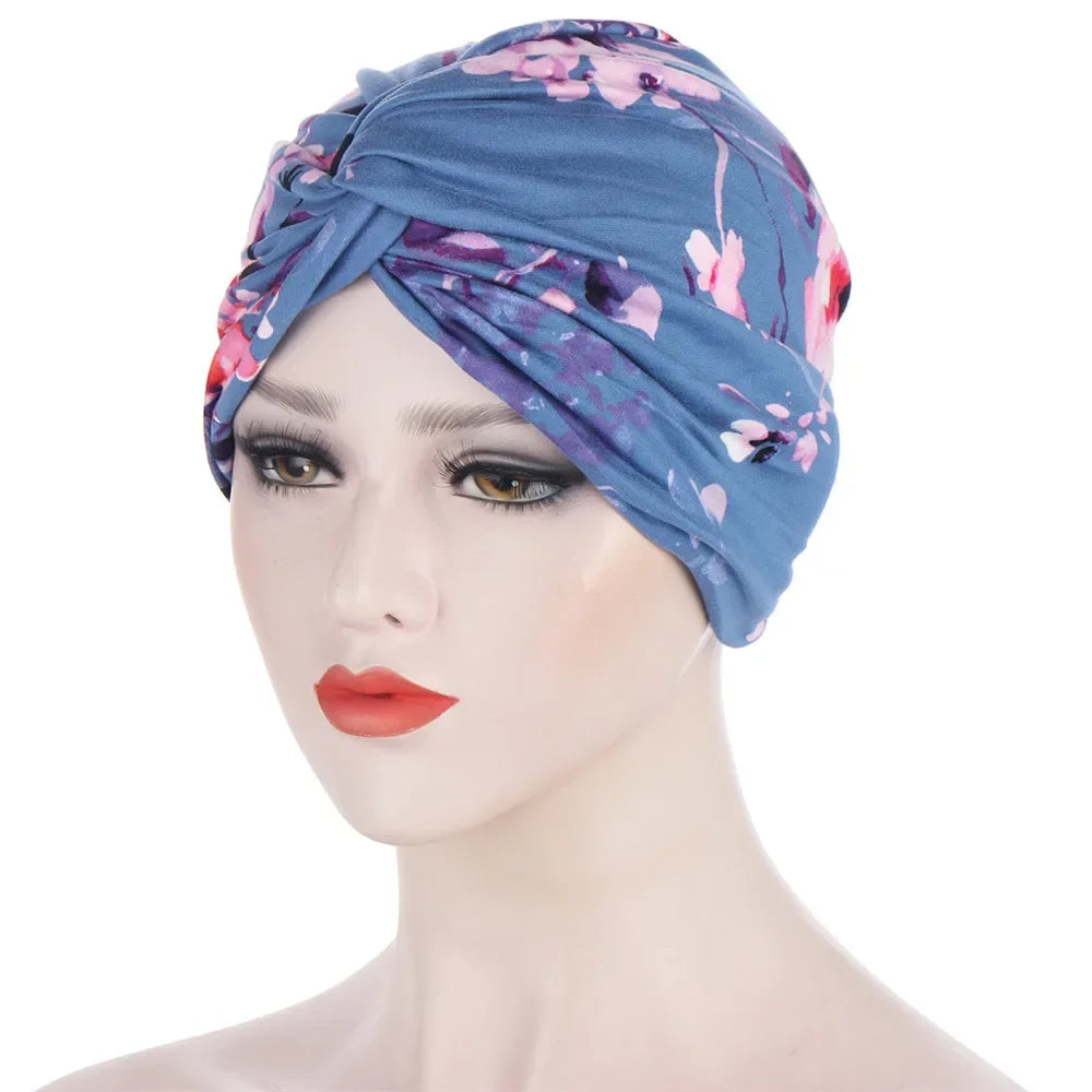 Women Muslim Braid Turban Hat for Cancer Chemo Hair Loss Cover Beanie Bonnets - Stylish and Comfortable