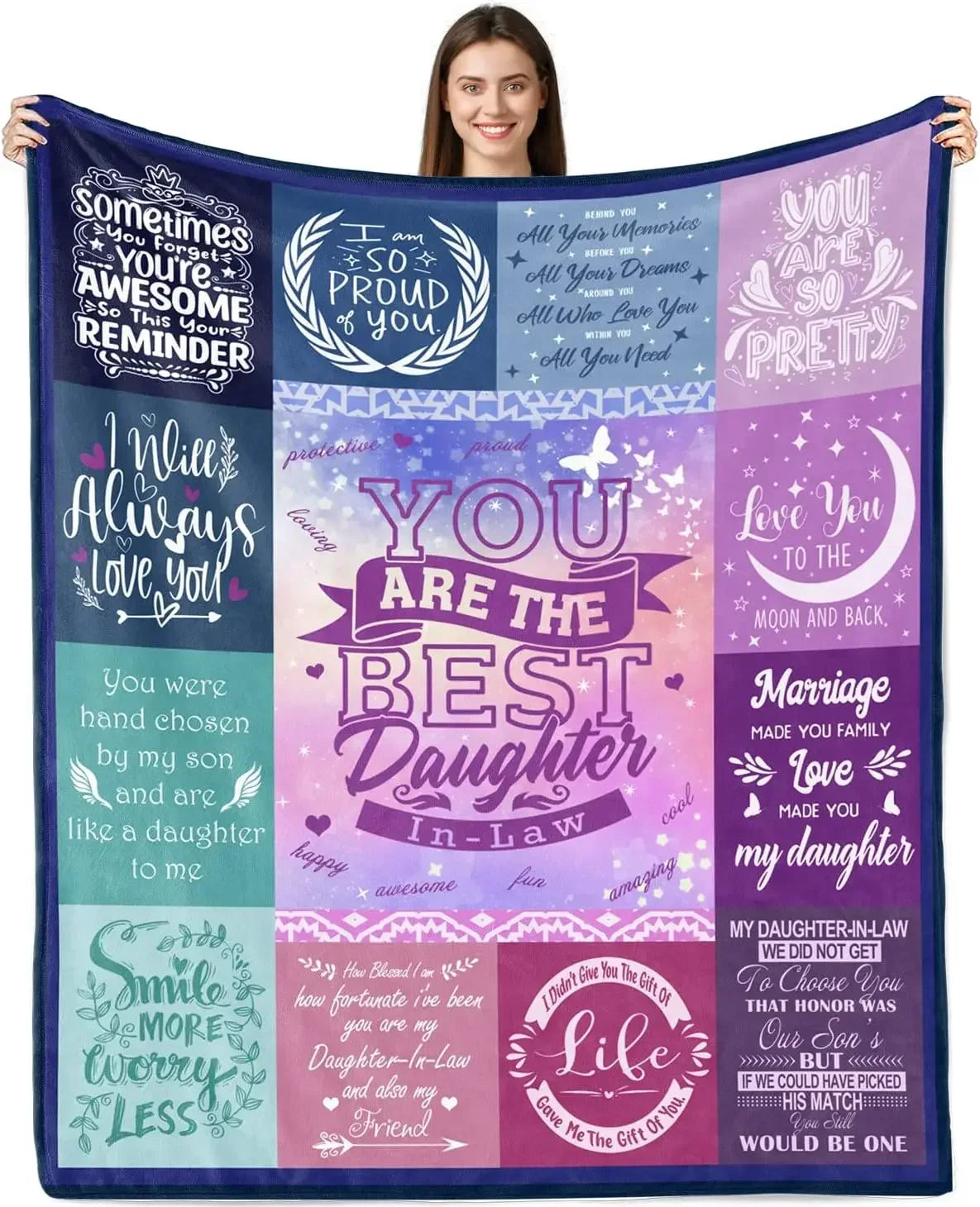 Cozy Soft Throw Blanket – Best Friend Birthday Gift & Home Décor