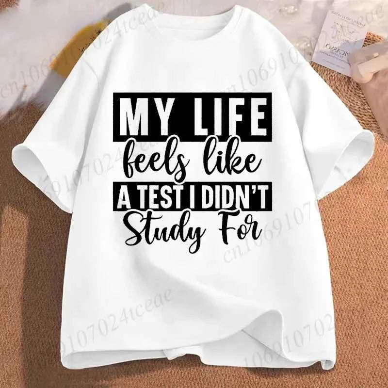 Sarcasm is my favorite Women Casual T-Shirt Harajuku Y2k slogan Designer Ladies Tee tops Female Vintage Trendy Pullover T Shirts