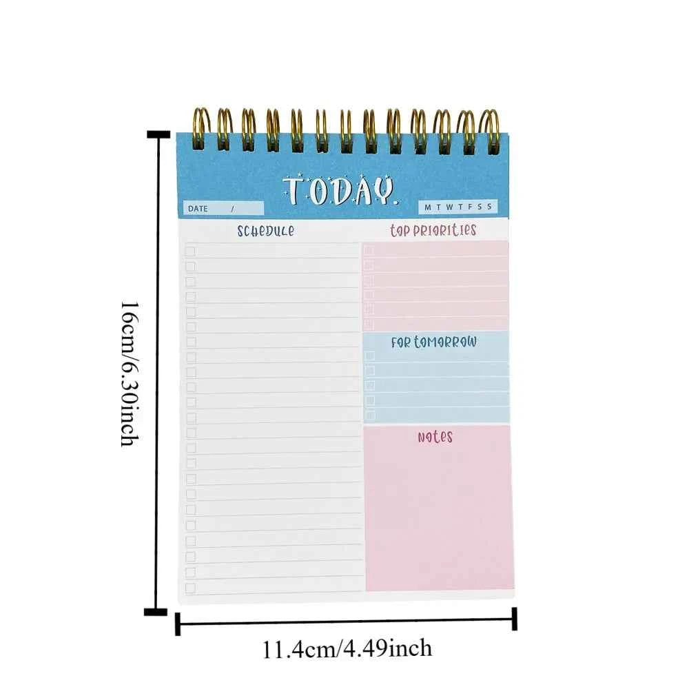 Wide To Do Planner Weekly Planning Notepad A5 Notebook Planner Schedules Weekly Meal Planner Pad Stationery Undated