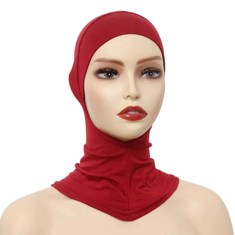 Women’s Turban Caps – Muslim Underscarf Modal Hijab Inner Cap with Full Coverage & Stretchy Fit