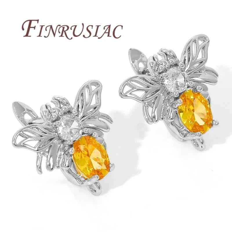 18K Real Gold Plated Earwires,Earring Fixtures,DIY Women's Earrings Jewelry Making Accessories,Luxury Earring Hooks Clasps