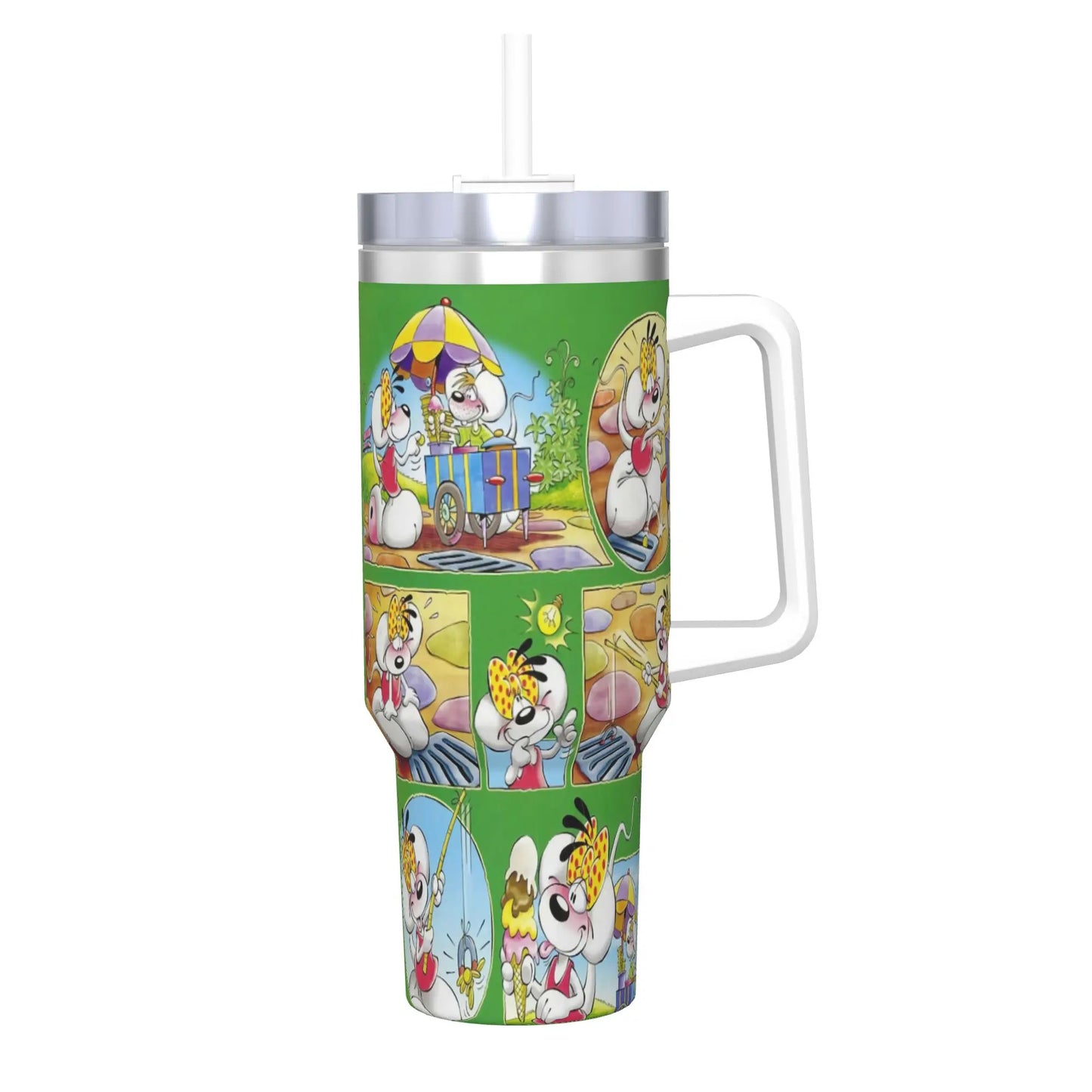 Diddl Stainless Steel Tumbler – Leakproof Insulated Hot & Cold Travel Cup