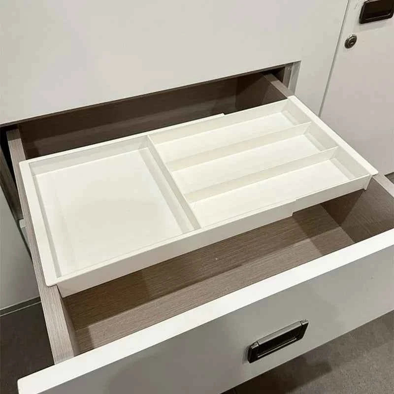 Silverware Drawer Organizer Expandable Cutlery Organizer Utensil Tray for Kitchen Adjustable Flatware Tray Cutlery Holder