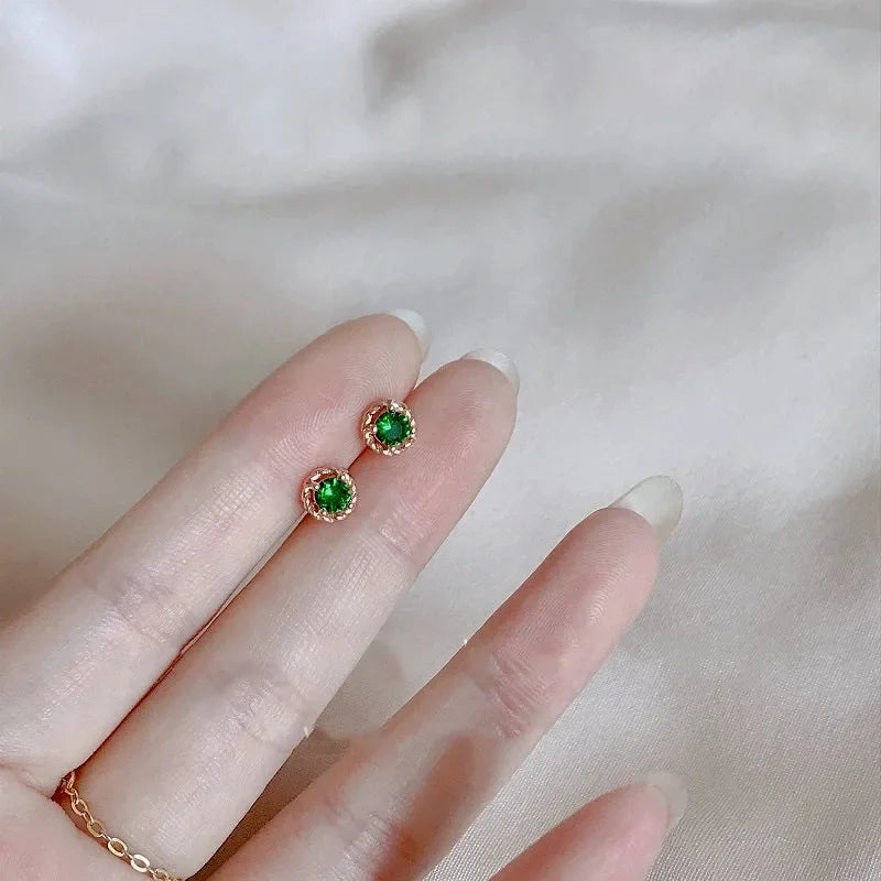 Unusual Sweet Cute Cherry Ice Cream Lollipop Stud Earrings for Women Students Personalized Fashion Party Jewelry Birthday Gifts