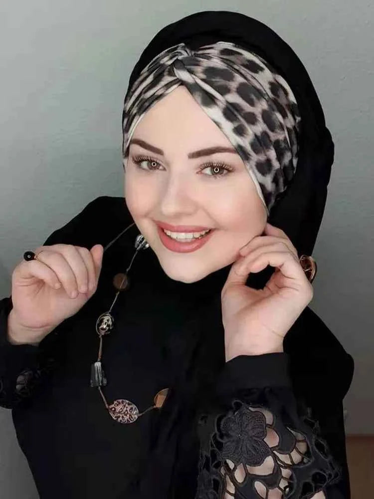 Muslim Modal Scarf Silk Abaya Hijab Islamic Jersey Hijabs For Woman Abayas Dress Turbans Crinkle Turban Instant Arabic Head