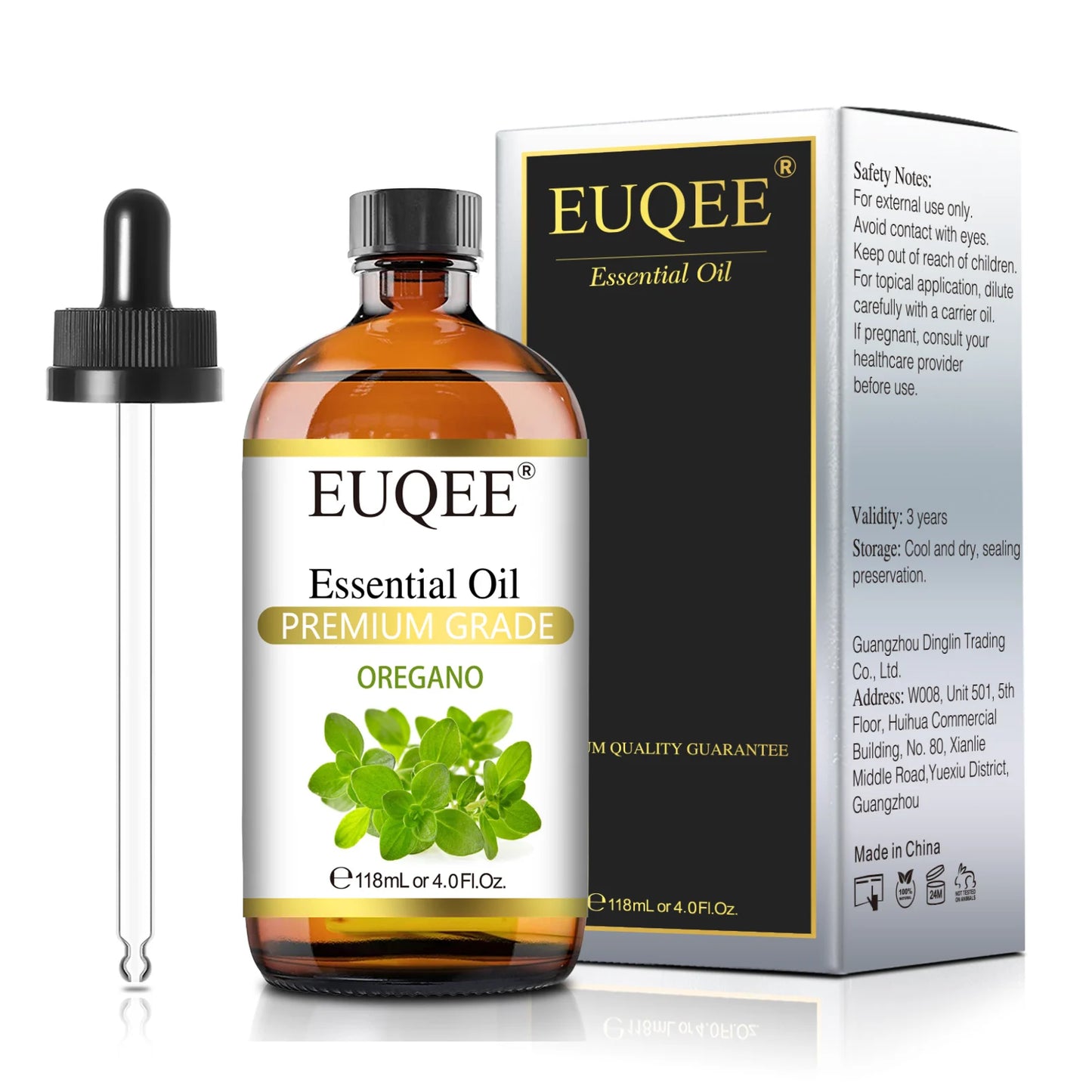 EUQEE 4 Fl Oz Essential Oils for Aromatherapy Humidifiers Aromatic Diffuser Making Scents Candle Handmade Soap Home Fragrance - NamafadStore