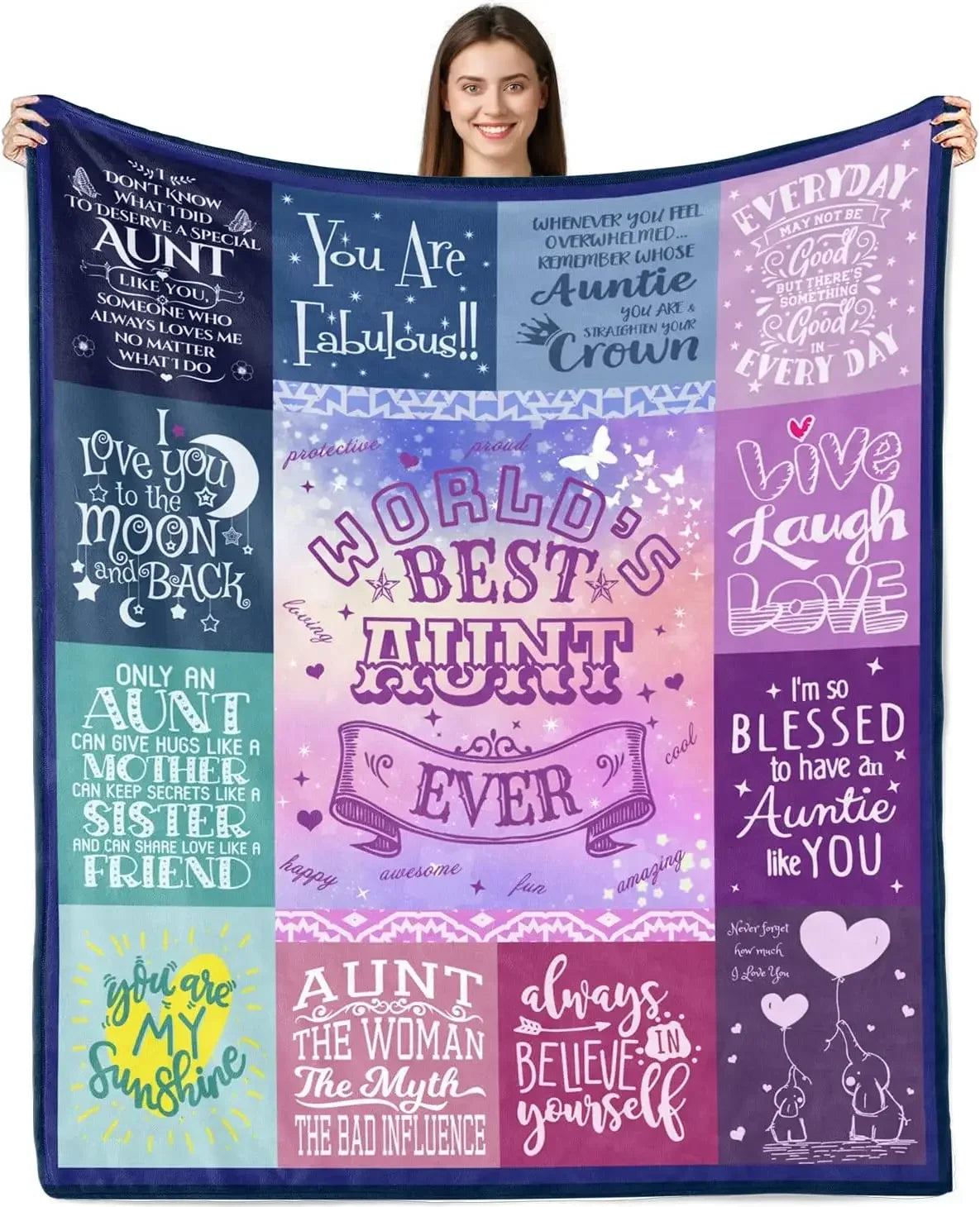 Cozy Soft Throw Blanket – Best Friend Birthday Gift & Home Décor