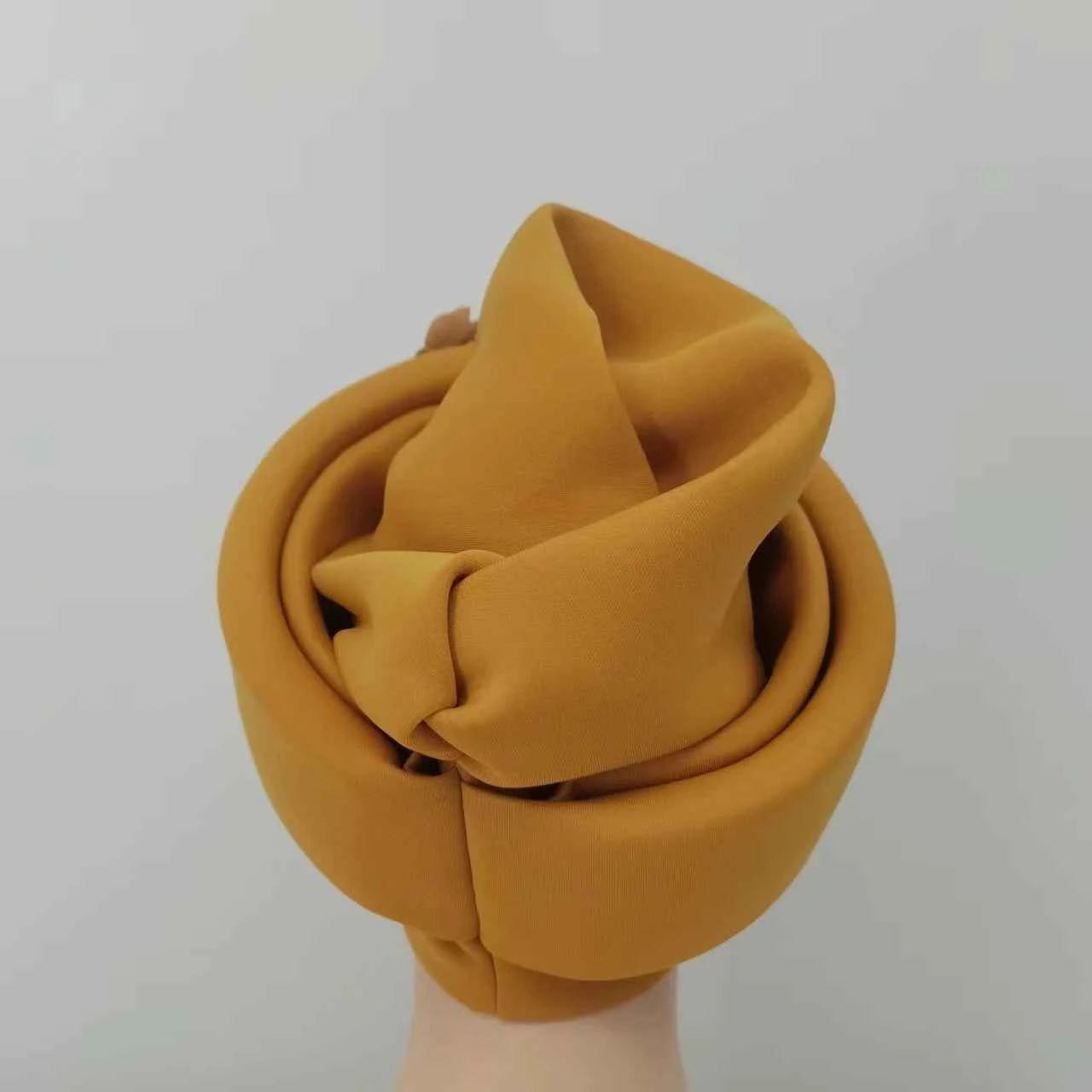 Beaded Nigeria Gele Ready African Headtie Female Head Wraps Party Headpiece Muslim Headscarf Hat Women's Turban Cap with Stones