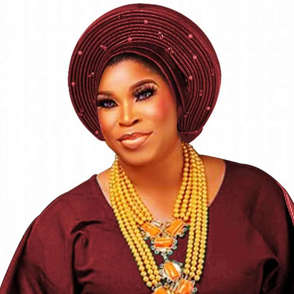 Fashion African Muslim Turban Cap Women's Autogele Headtie Lady Head Wraps Nigeria Wedding Headgear Turbante Mujer 2025
