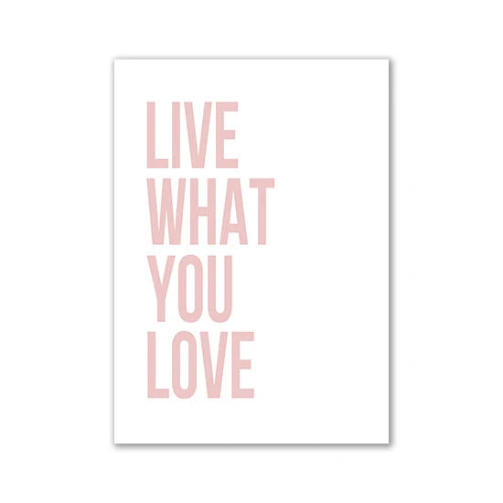 Minimalist Pink Aesthetic Room Decor Modern Wall Art Canvas Posters and Prints Wall Paintings Girl Bedroom Decoration Room Decor