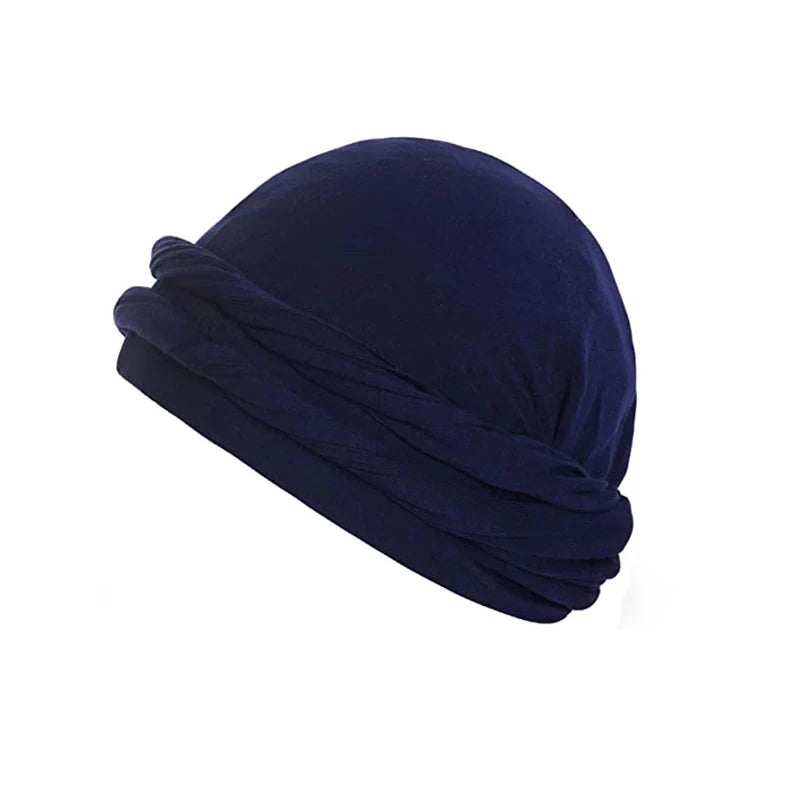 Unisex Turban Headwrap – Halo Turban, Durag & Chemo Hat with Satin-Lined Comfort