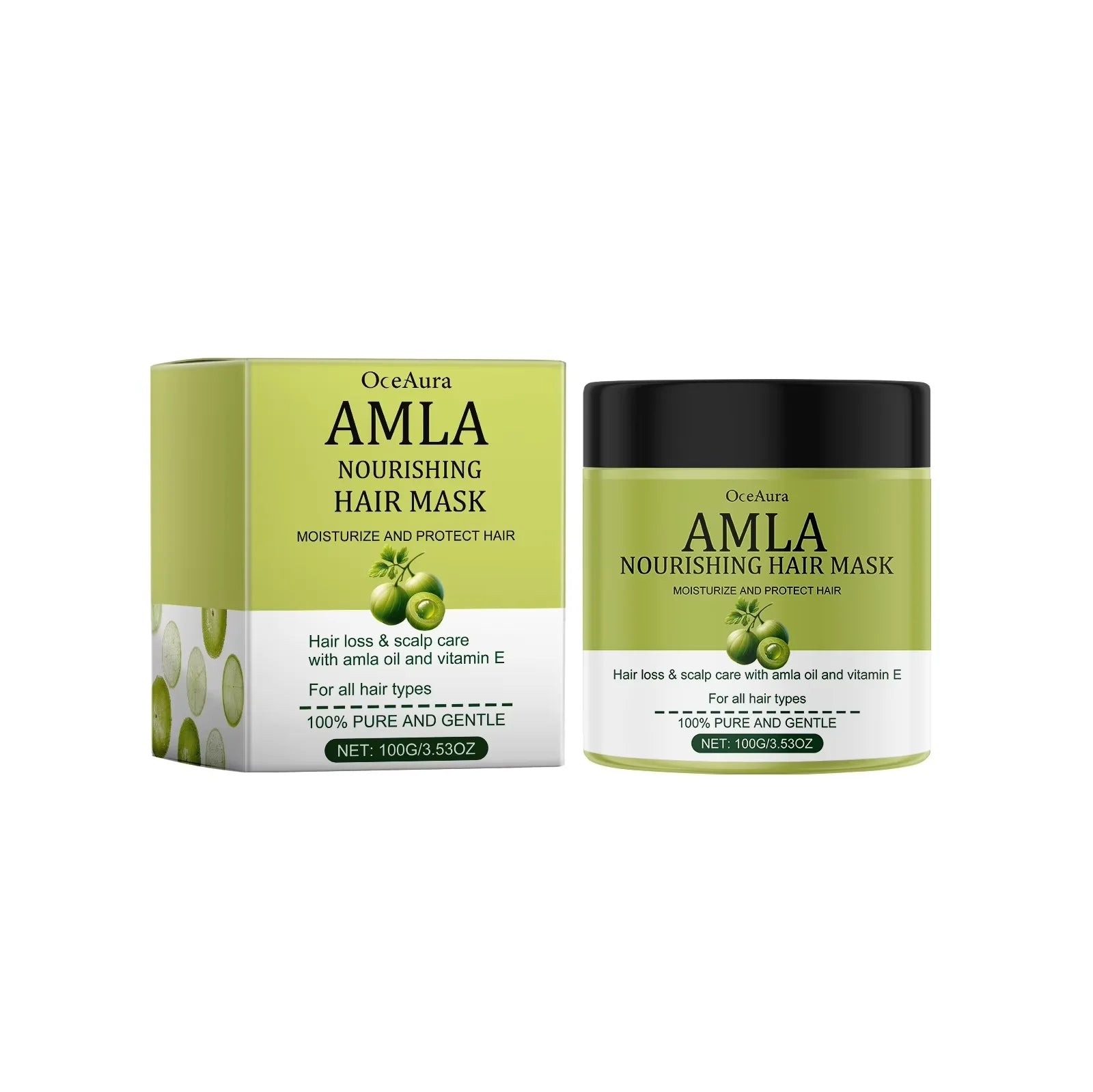 Original Amla Oil Hair Growth Moisturizing Smoothing Repair Damaged Dry Frizzy Ends Split Scalp Treatment Hair Mask Conditioner - NamafadStore