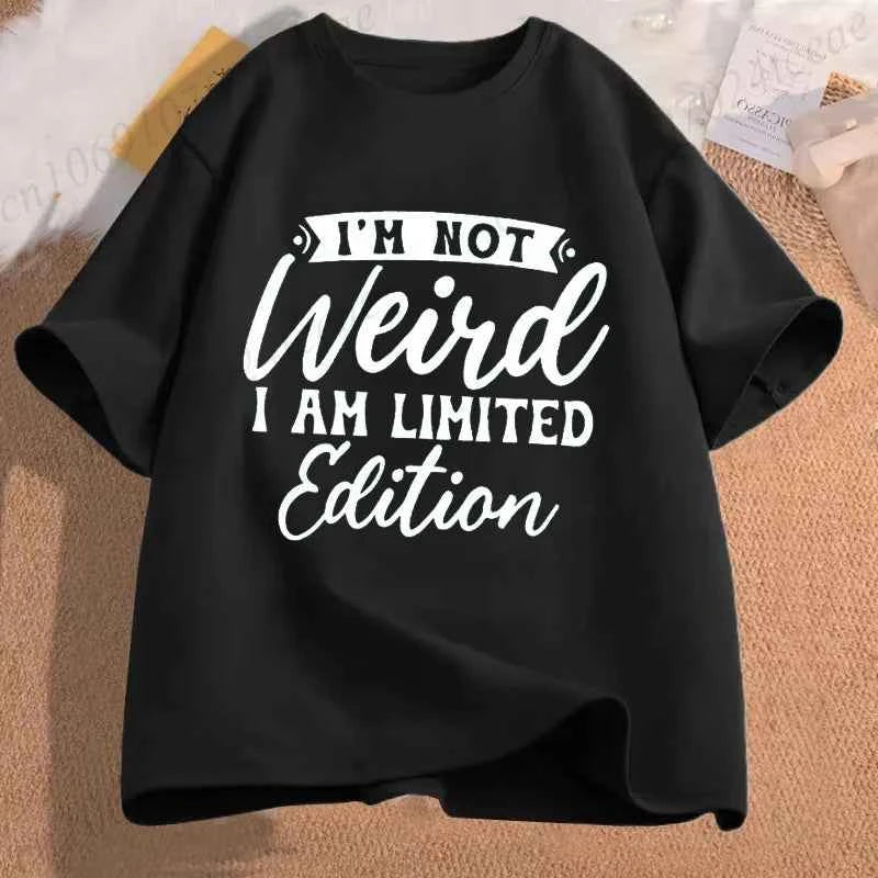 Sarcasm is my favorite Women Casual T-Shirt Harajuku Y2k slogan Designer Ladies Tee tops Female Vintage Trendy Pullover T Shirts