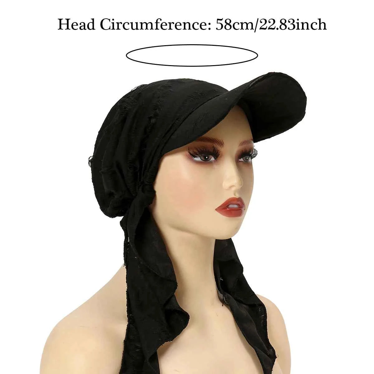 New Turban Bonnet Baseball Cap – Women’s Muslim Hijab & Chemo Head Scarf