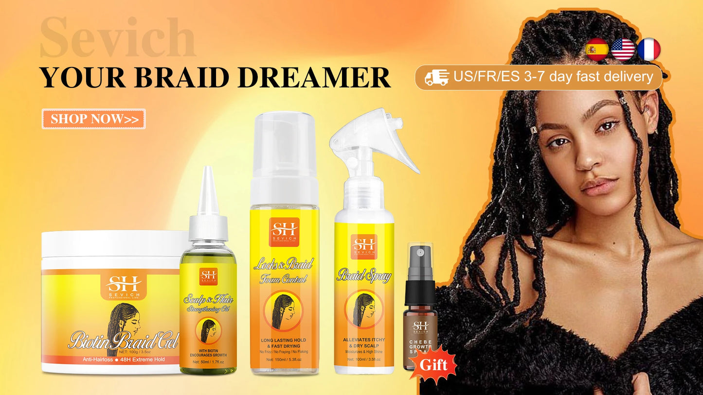 Fast Hair Growth Oil African Crazy Traction Alopecia Chebe Hair Mask Anti Hair Break Hair Strengthener Hair Loss Treatment Spray - NamafadStore