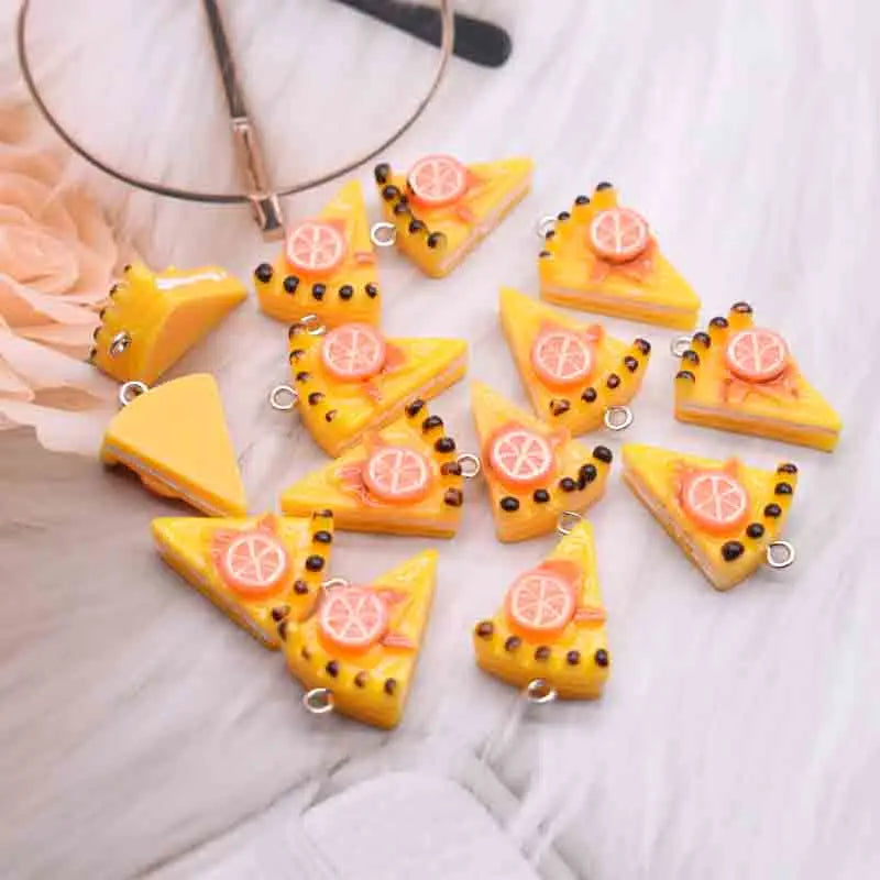 Earring For Women Resin Handmade Cute Animals Ice Cream Drinks Candy Fruits Pissa Drop Earrings Funny Gift