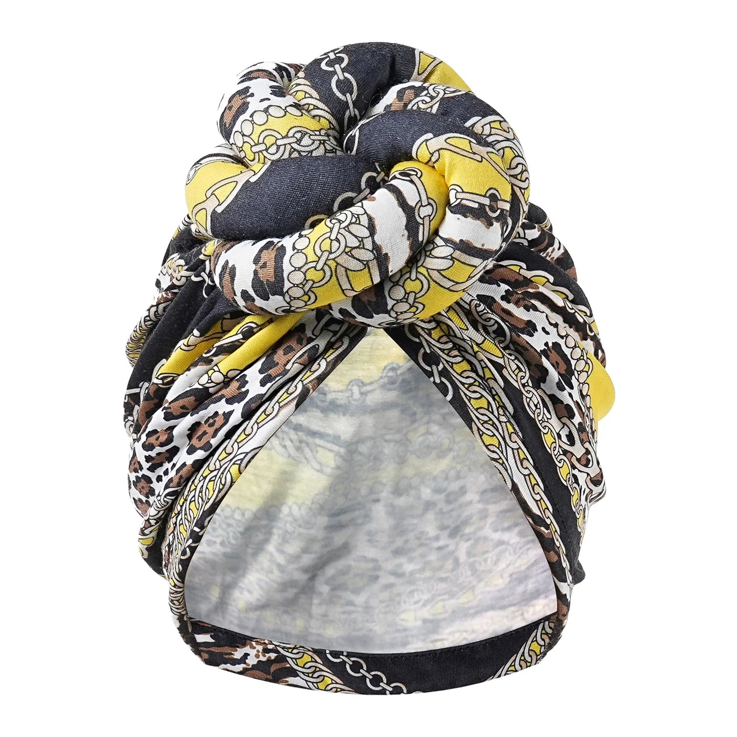 New African Turban for Women Large Flower Stretch Turban Headwrap Beanie Hat Ladies Turbante Mujer Bandanas Chemo Cap Head Cover - NamafadStore