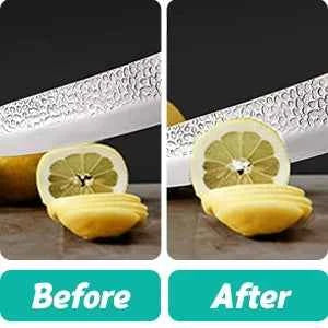 Four in one kitchen sharpener restores serrated blade knives and scissors, diamond tungsten steel ceramics