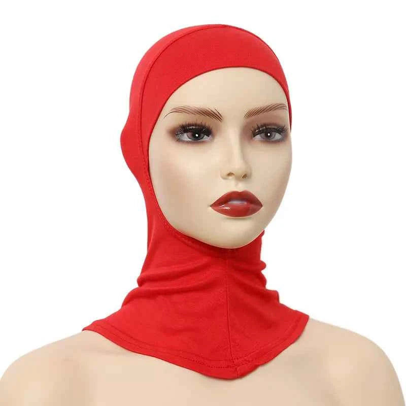 Women’s Turban Caps – Muslim Underscarf Modal Hijab Inner Cap with Full Coverage & Stretchy Fit