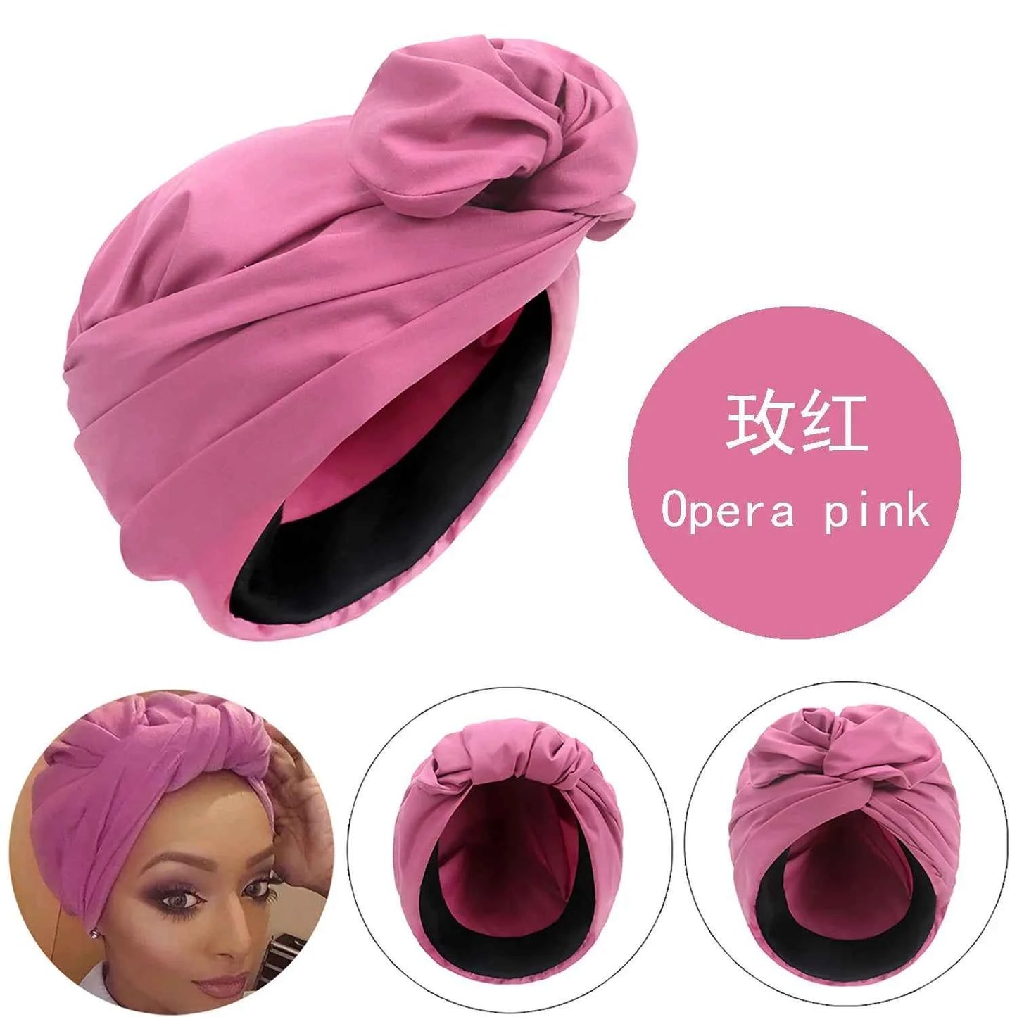 French Retro Women's Turban Cap Ladies Cross Bandana Hat Female Fashion Head Wraps Muslim Headscarf Bonnet