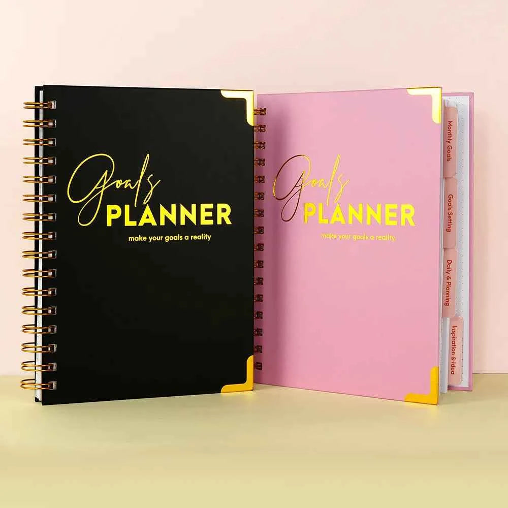 Trend Hot Simple 2026 Schedule This Planner Notebook Coil This English Version of The Weekly Plan This Goal Plan
