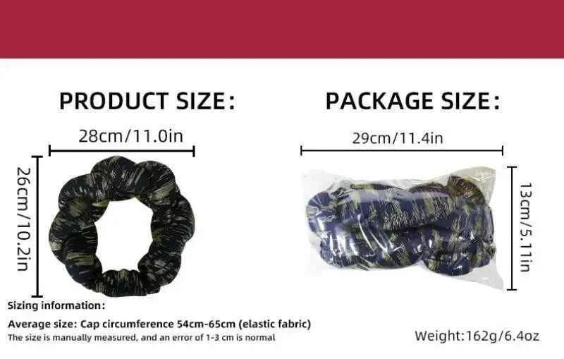Exaggerated Super Big Braid Headband Women Hair Tie Band Wedding Party Turban Cap Auto Gele Headwear