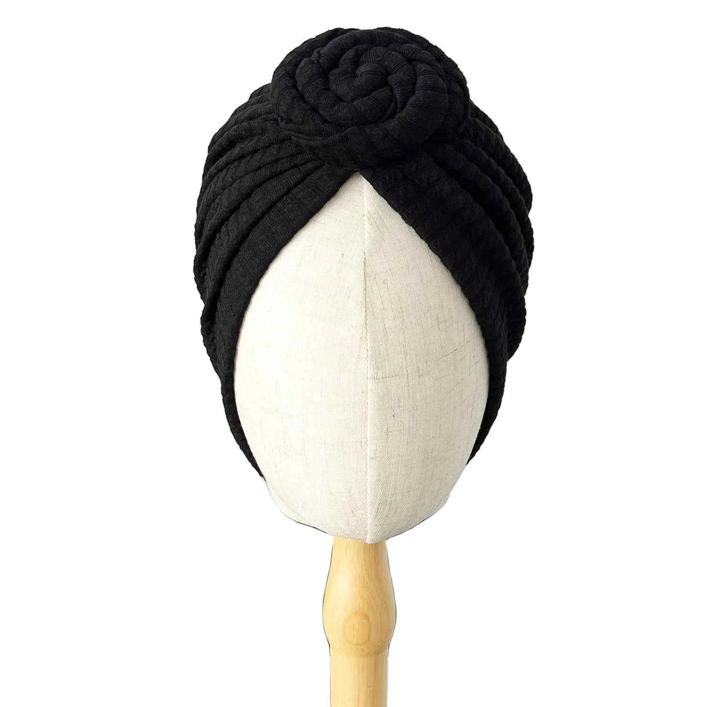 Fashion Women Turban Hijab Hats African Head Wraps Soft Elastic Muslim Hats Breathable Chemo Cap For Women Girls