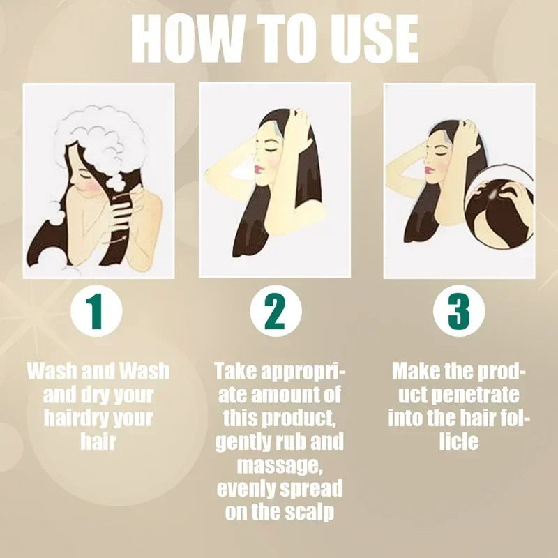 30g Ginger Hair Care Cream To Promote Hair Growth Relieving Hair Loss Scalp Massage Stimulate Hair Follicle Smoothing Care - NamafadStore