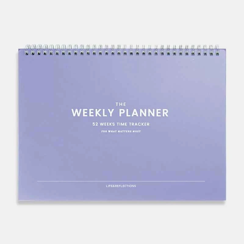 Weekly Planner 52 Weeks Time Tracker For What Matters Most To-do List Weekly Planer Task List Weekly Planners Schedule To Study