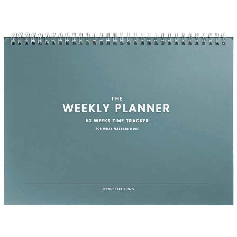 Weekly Planner 52 Weeks Time Tracker For What Matters Most To-do List Weekly Planer Task List Weekly Planners Schedule To Study