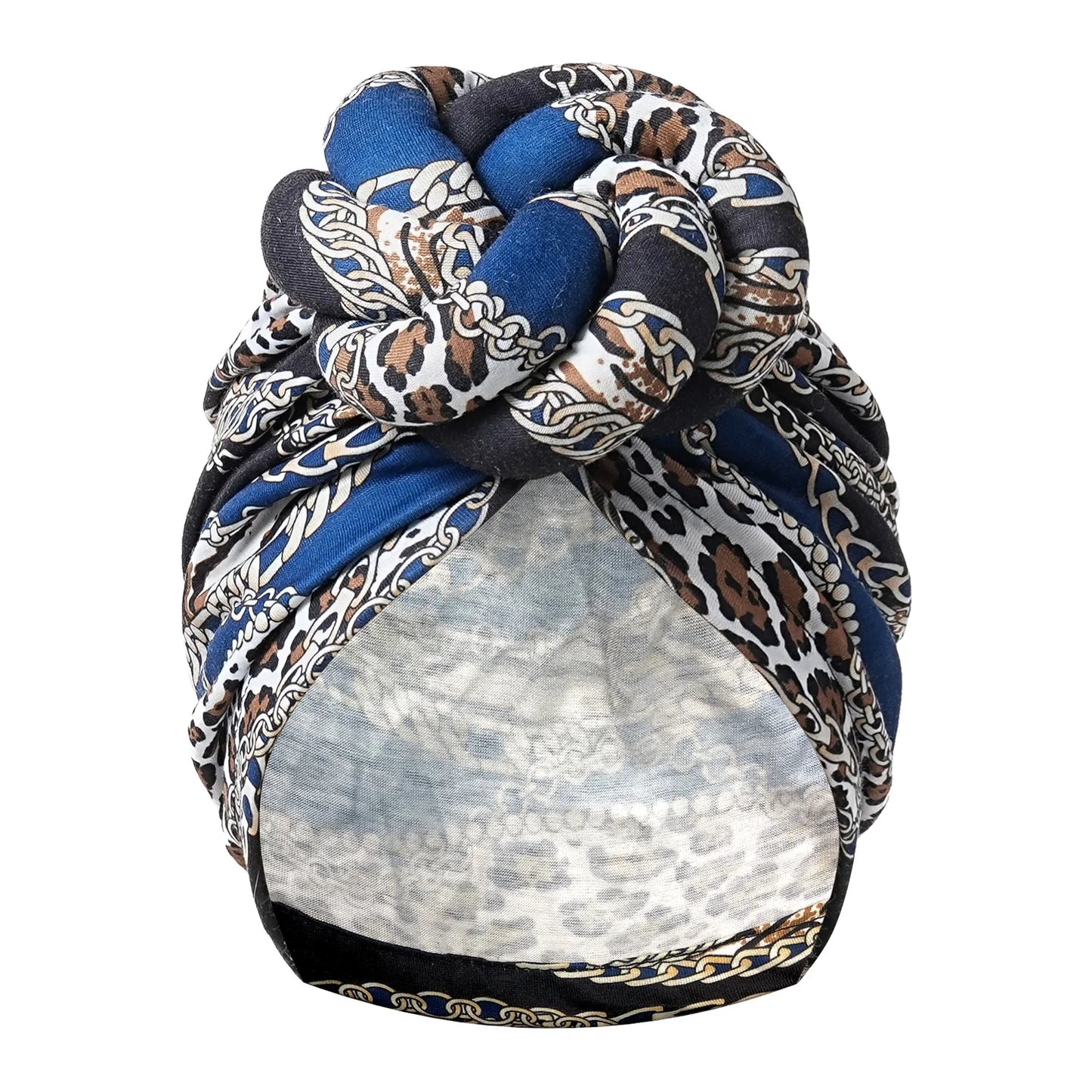 New African Turban for Women Large Flower Stretch Turban Headwrap Beanie Hat Ladies Turbante Mujer Bandanas Chemo Cap Head Cover - NamafadStore