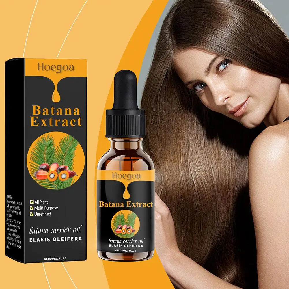 Batana Oil for Hair Growth Deep Nourishing Hydrating Hair Repair Treatment Moisturizing Scalp Care Softening Essence Haircare - NamafadStore