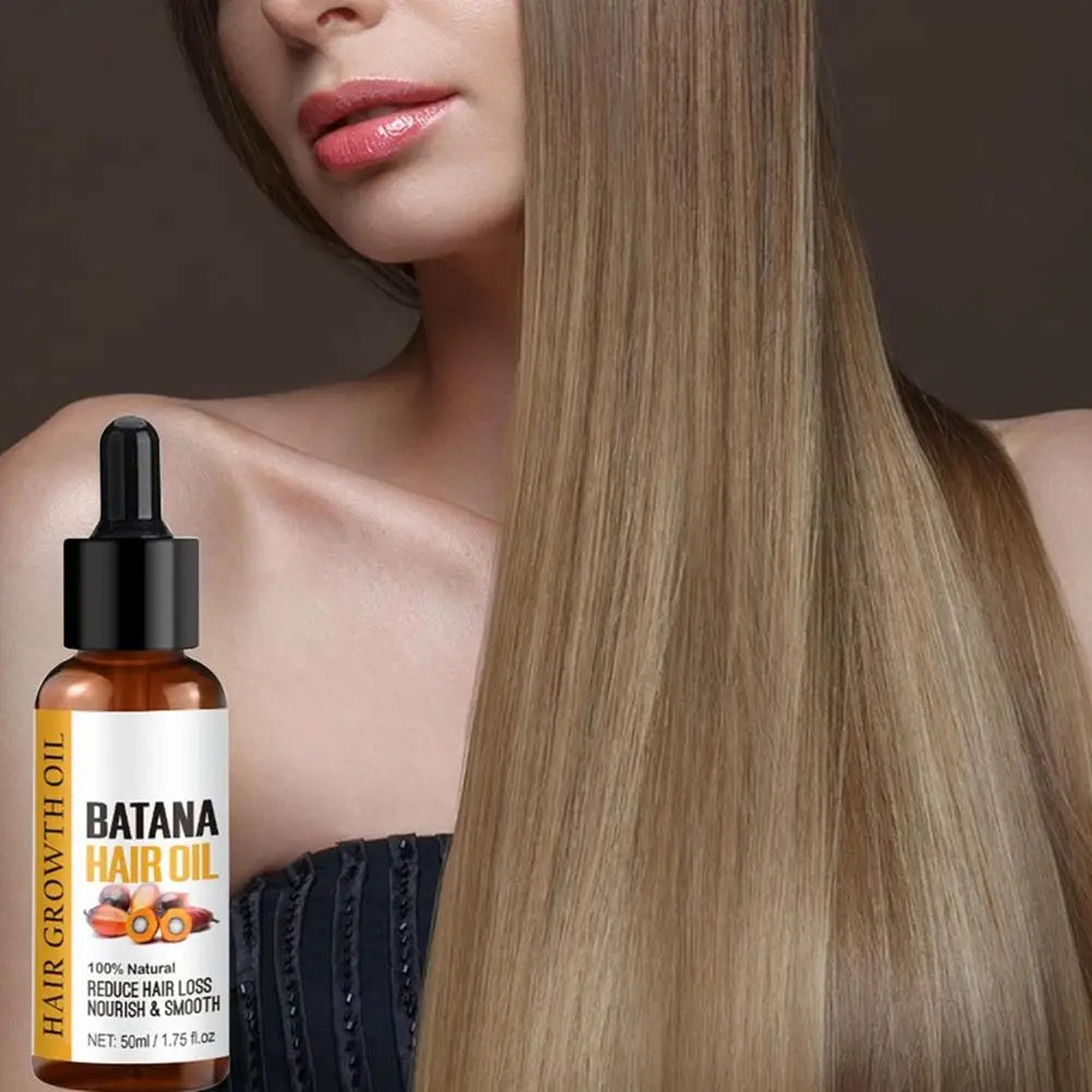Natural Batana Oil For Healthy Hair Treatment Oil Enhances Hair For Men Women Enhances Anti Hair Break Hair Conditioner - NamafadStore