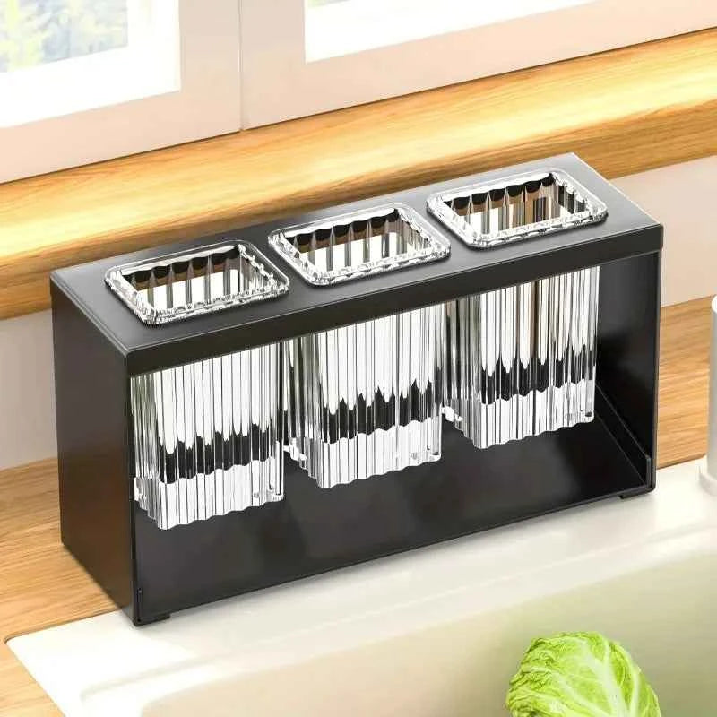 2026 Universal Home countertop drain storage rack, kitchen knife and fork storage rack, chopsticks