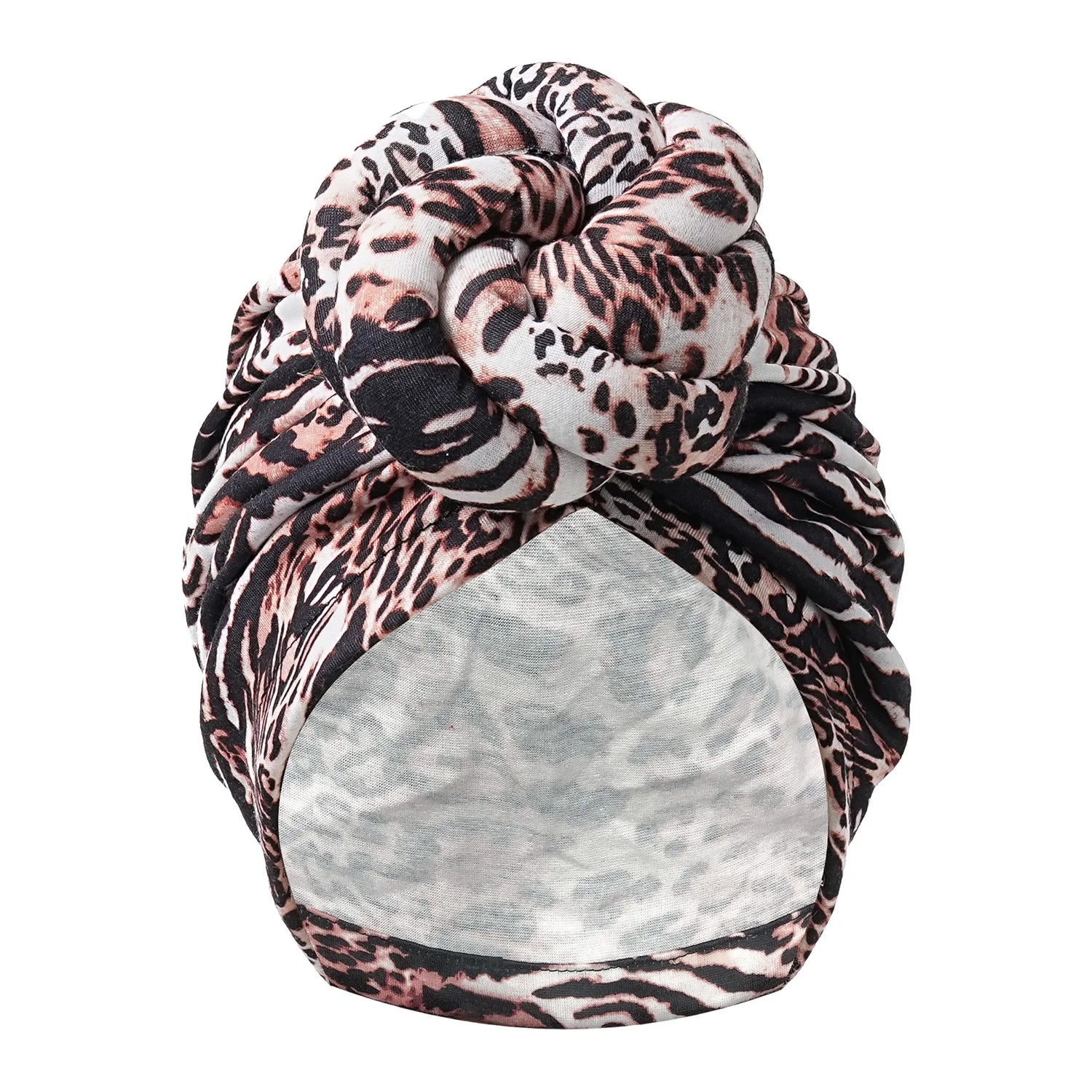 New African Turban for Women Large Flower Stretch Turban Headwrap Beanie Hat Ladies Turbante Mujer Bandanas Chemo Cap Head Cover - NamafadStore