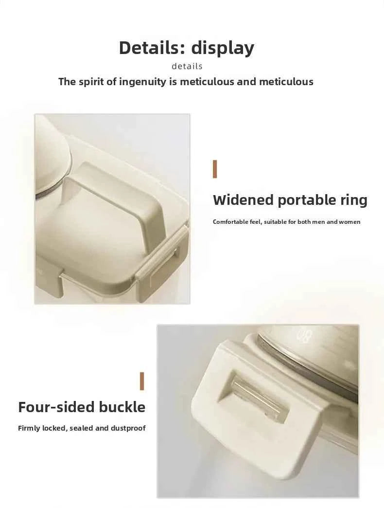 1.75/ 2.5/3L Food Grade Grain and Miscellaneous Grain Storage Box, Rice Bucket Storage Tank, Sealing Tank, Kitchen Utensil New