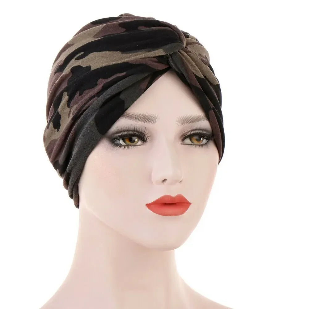 Women Muslim Braid Turban Hat for Cancer Chemo Hair Loss Cover Beanie Bonnets - Stylish and Comfortable