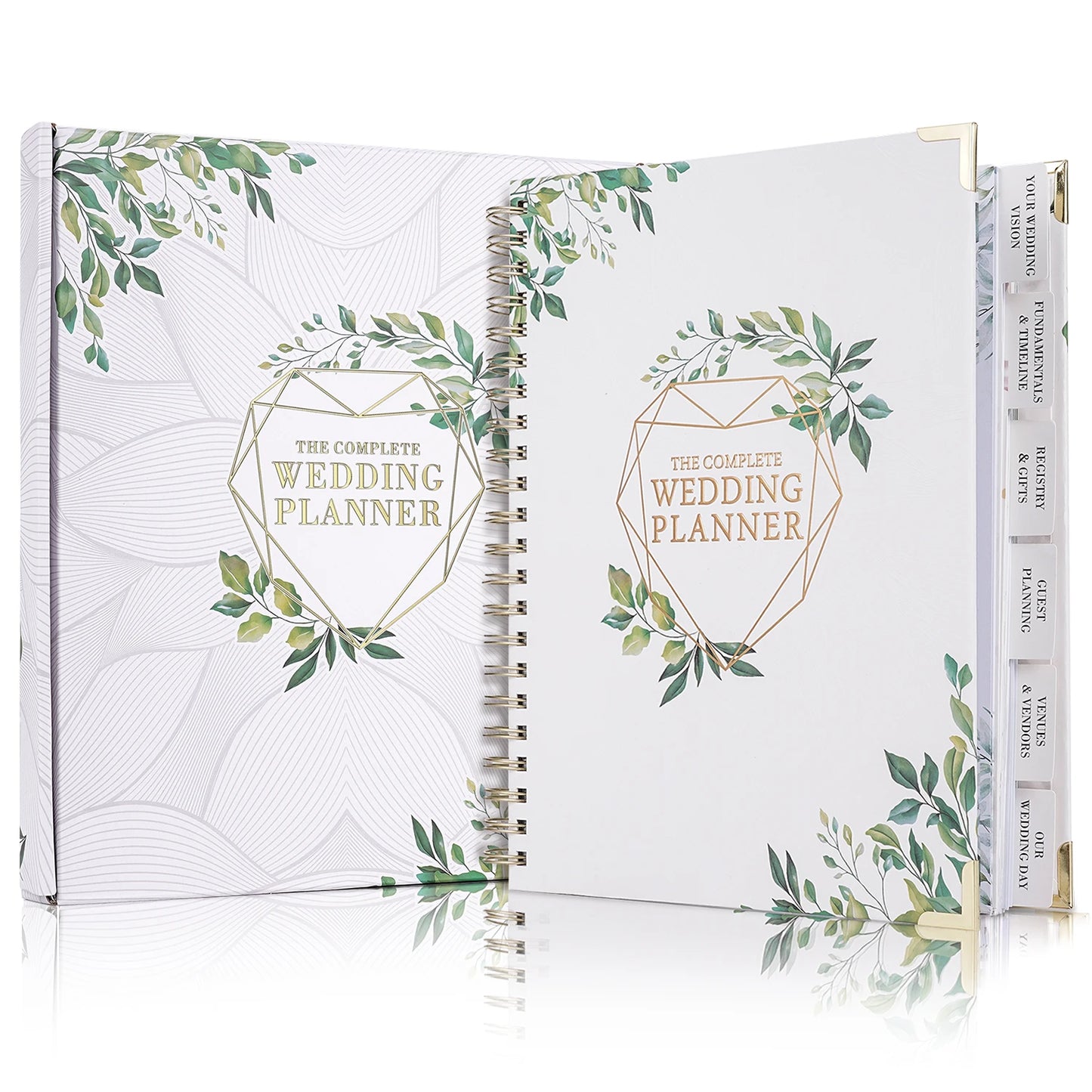 Wedding Guest Book & Planning Album – Minimalist Hardback Reception Signing Book