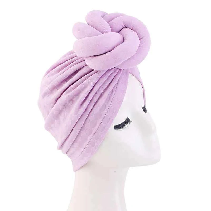New Women Large 3D Flower Turban Hat Soft HeadScarf Beanie Wedding Party Headwear Turbante Mujer Bandanas Headcover Chemo Cap