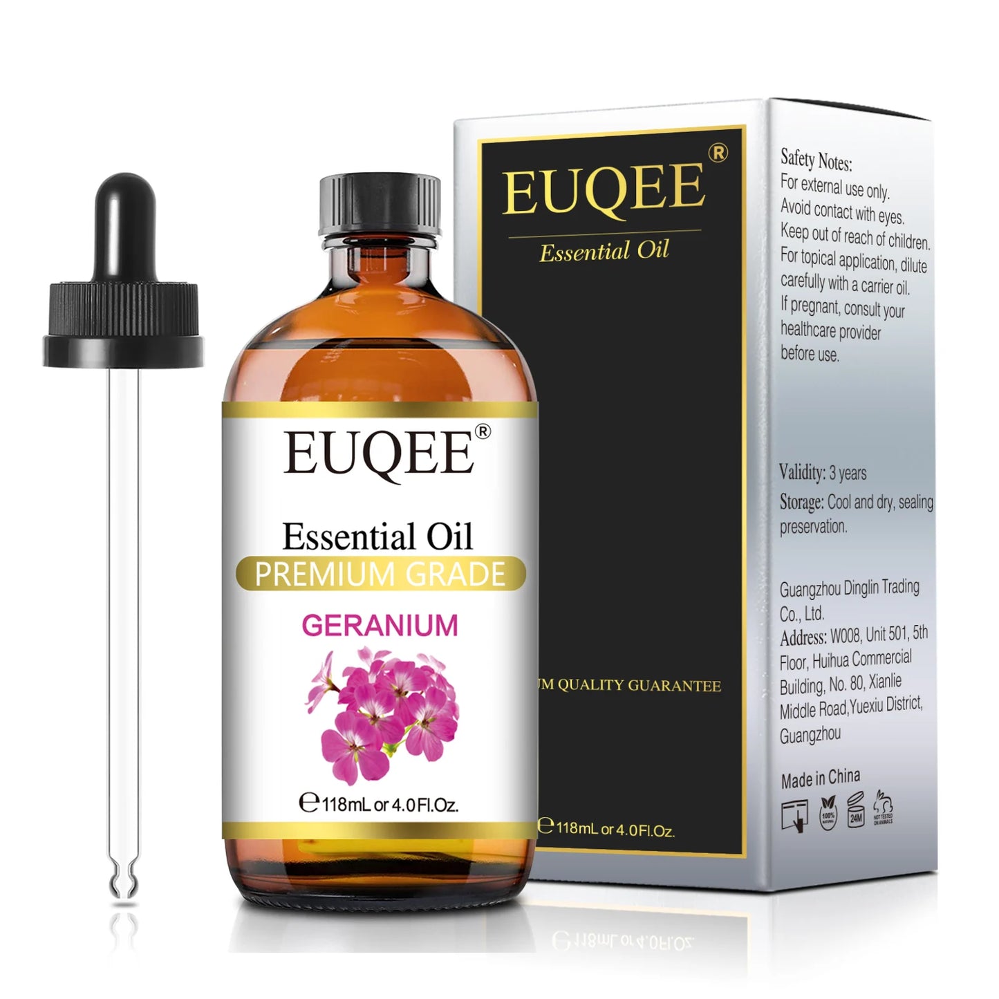 EUQEE 4 Fl Oz Essential Oils for Aromatherapy Humidifiers Aromatic Diffuser Making Scents Candle Handmade Soap Home Fragrance - NamafadStore