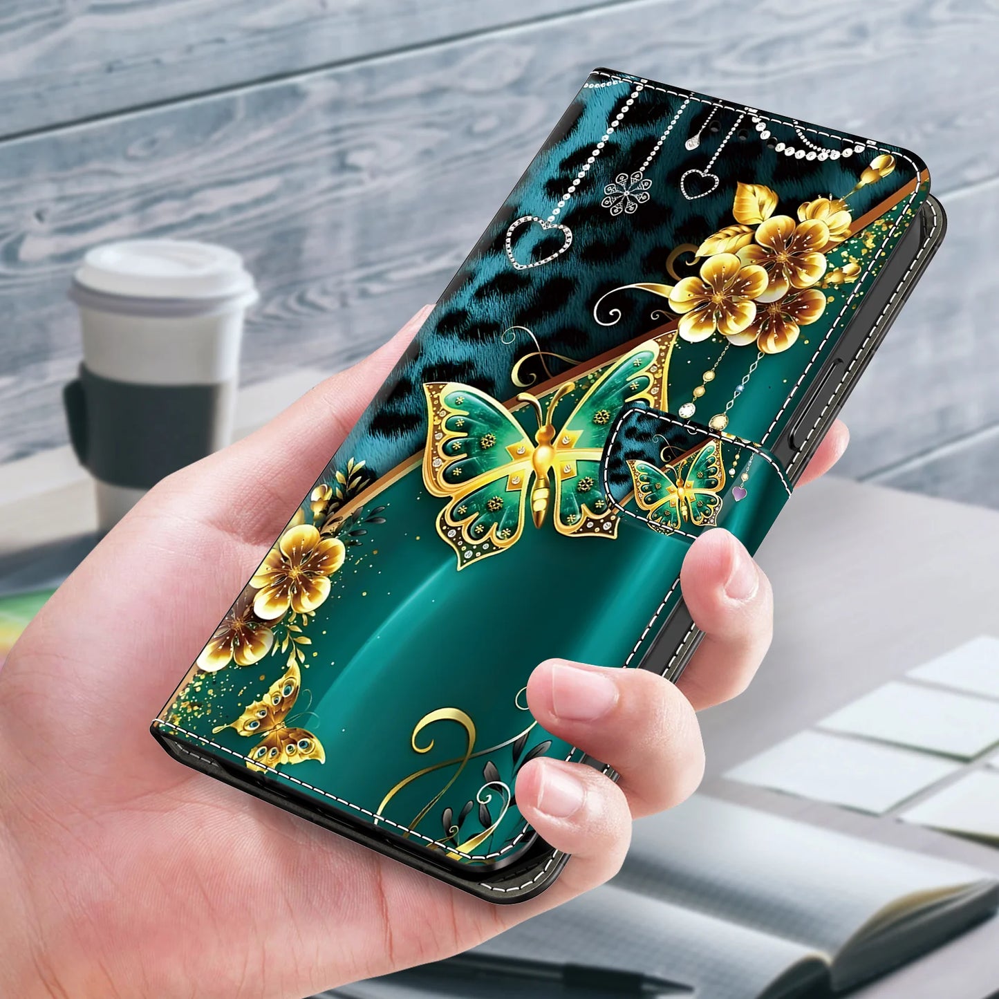 3D Magnetic Flip Leather Cover Wallet Case For iPhone 17 17e 16e 16 15 14 13 12 11 Mini Air Pro Max Plus